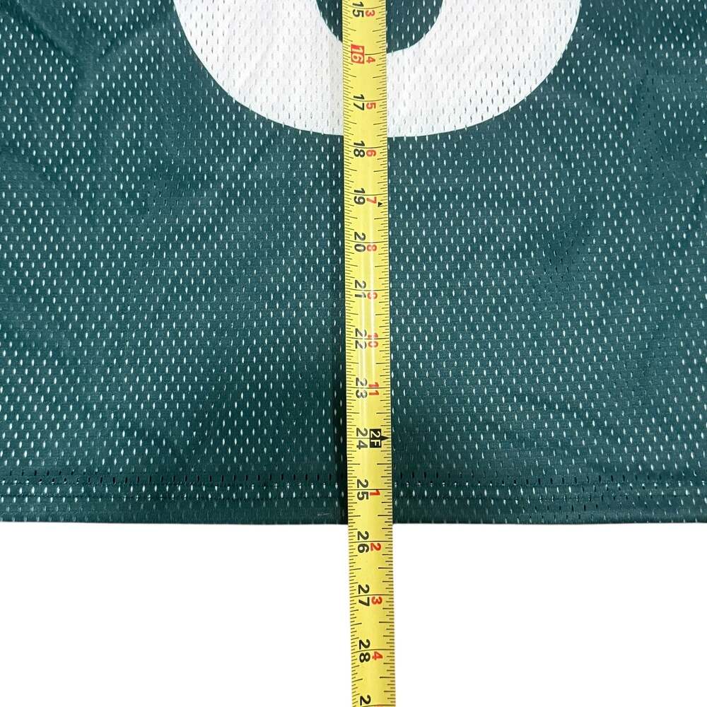 imHappyPromise HappyAF Green Bay Packers Inspired Mesh Oversized FootballJersey - Picture 6 of 6